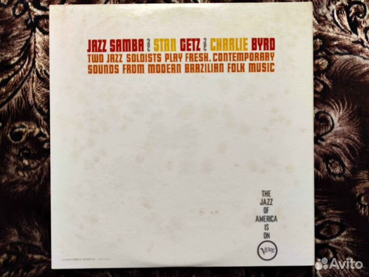 Stan Getz / Charlie Byrd – Jazz Samba – Japan 1974