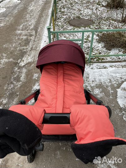 Конверт в коляску/санки leokid с рукавичками