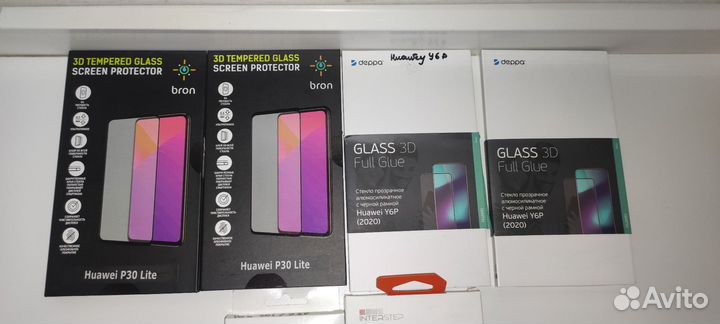 Защитные стекла для Huawei