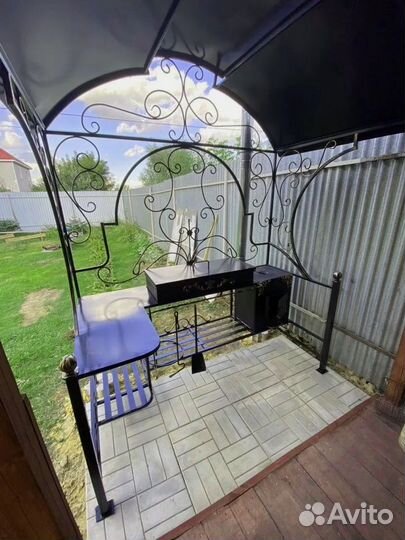 Кованый мангал для дачи