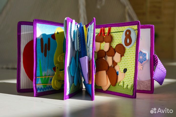 Книжка из фетра