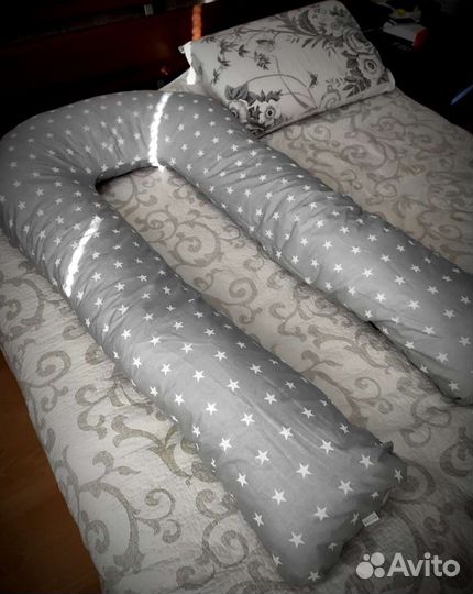 Подушка для беременных и кормящих мам бу