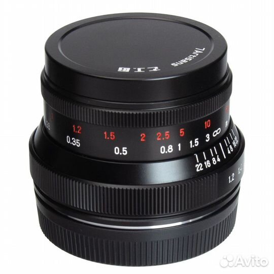 Объектив 7artisans 35mm F1.2 II Canon EOS-M, черн