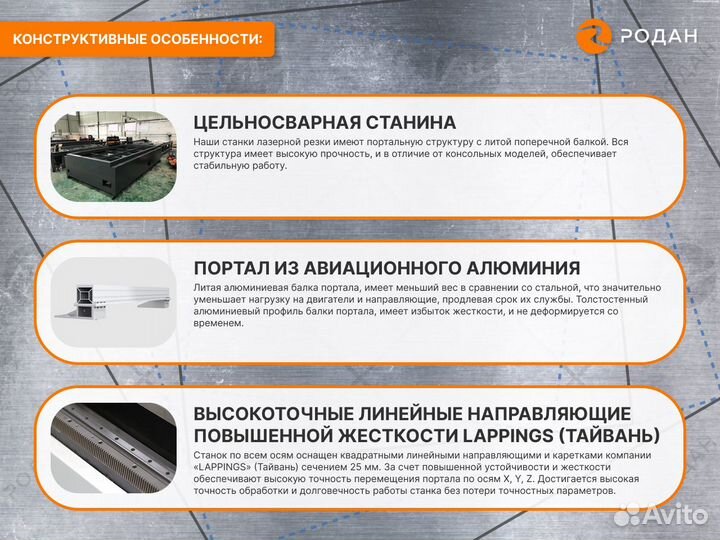 Оптоволоконный лазерный станок 1530B (1000W)