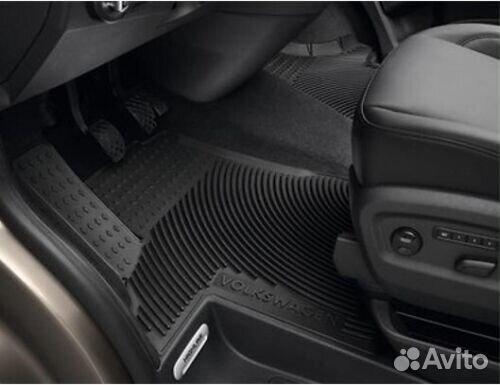 Коврики VW T5 резиновые Heavy Duty Оригинал новые