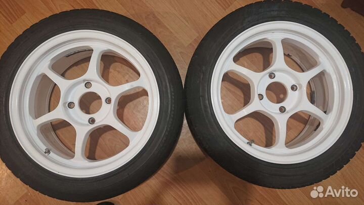 Диски advan rg r16 7j 4*114.3 et44 4шт