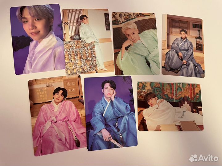 Карты BTS dalmajung 2021