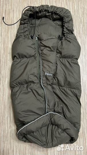 Пуховый вкладыш в коляску или санки