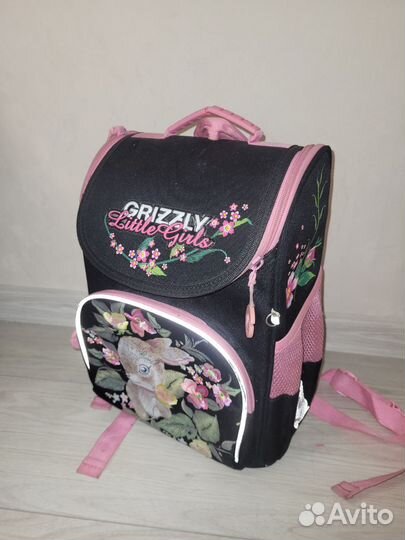 Рюкзак школьный для девочки grizzly
