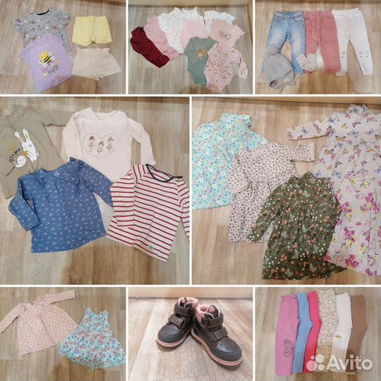 Вещи пакетом на девочку (86 92)