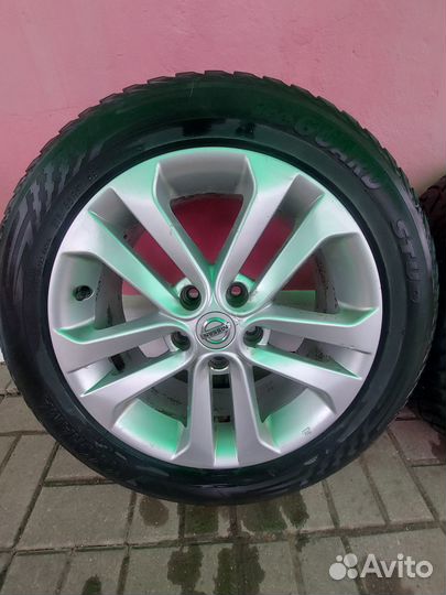 Колеса R 17 с зимней резиной йокохама