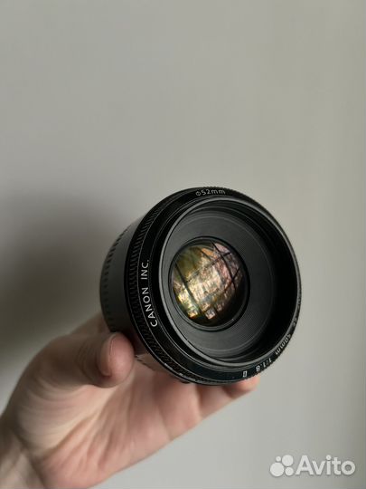 Объектив canon 50mm