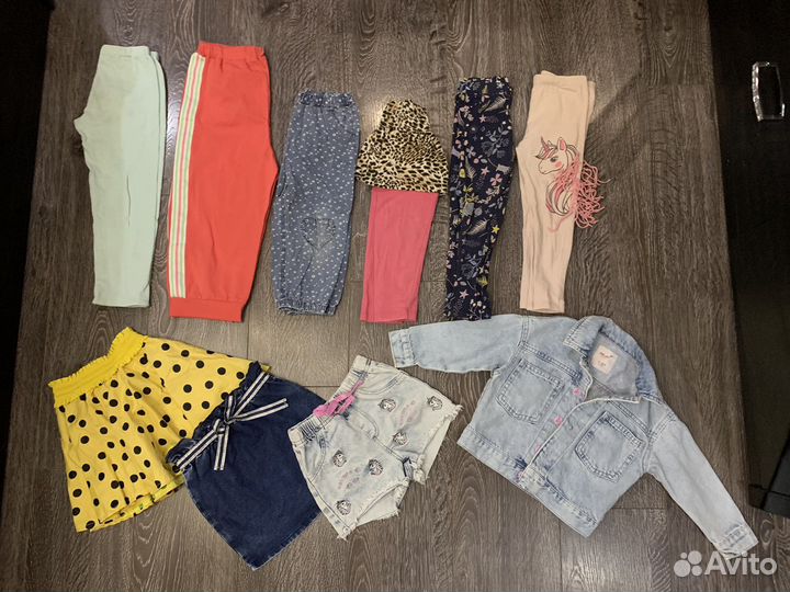 Вещи пакетом на девочку