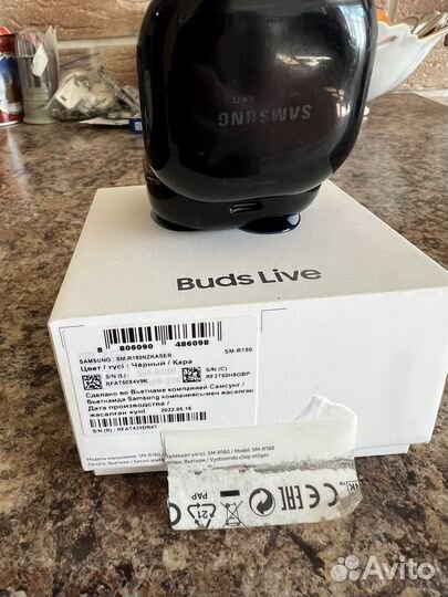 Беспроводные наушники samsung buds live