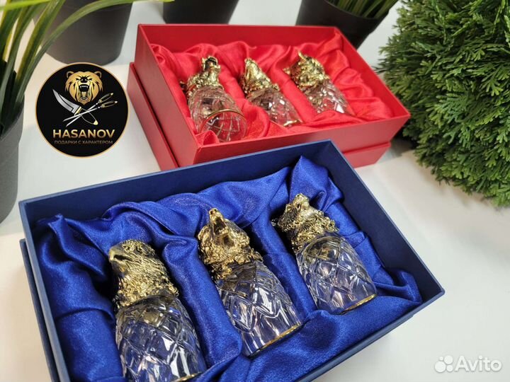 Подарок мужчине набор Стопок перевертыши