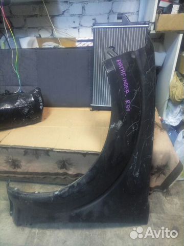 Крыло левое Nissan Pathfinder R51