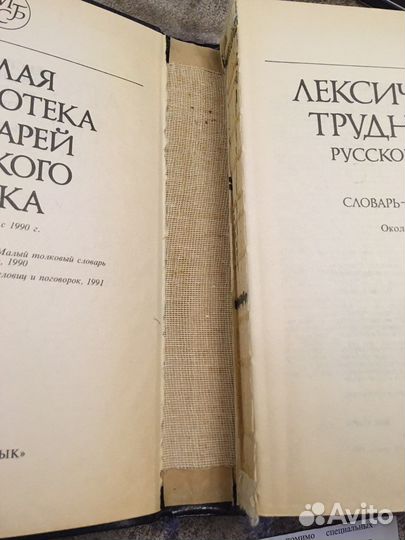 Лексические трудности русского языка