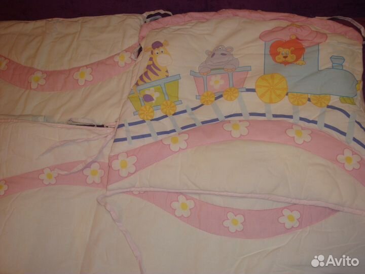 Бортики для детской кроватки