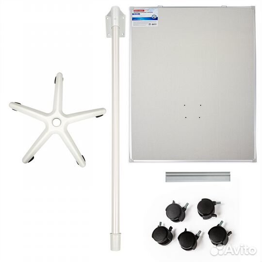 Доска-флипчарт магнитно-маркерная 70 х 100 см