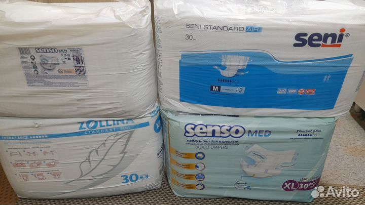 Размер M L XL Памперсы для взрослых