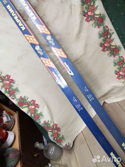 Лыжи беговые деревянные 190см новые СССР