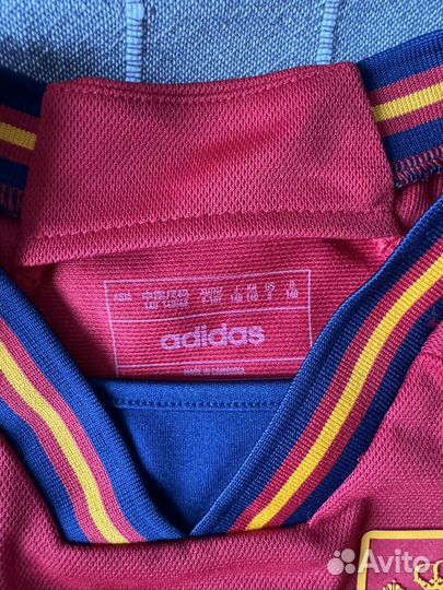 Детская футбольная форма adidas оригинал, 140 рост