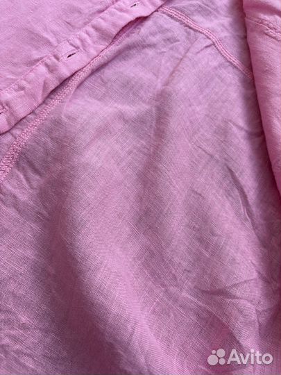 Рубашка zara лен б/у
