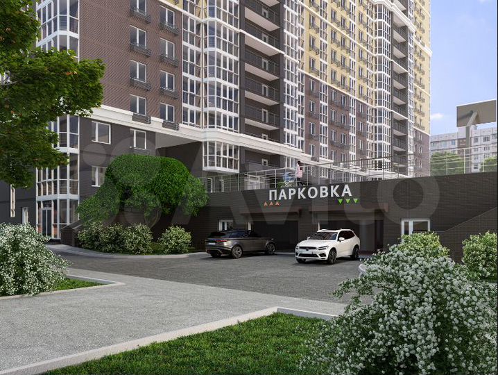 Квартира-студия, 28,6 м², 17/20 эт.