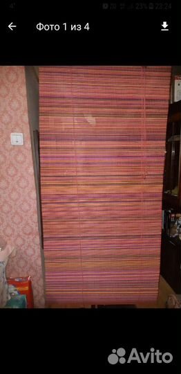 Бамбуковые шторы рулонные