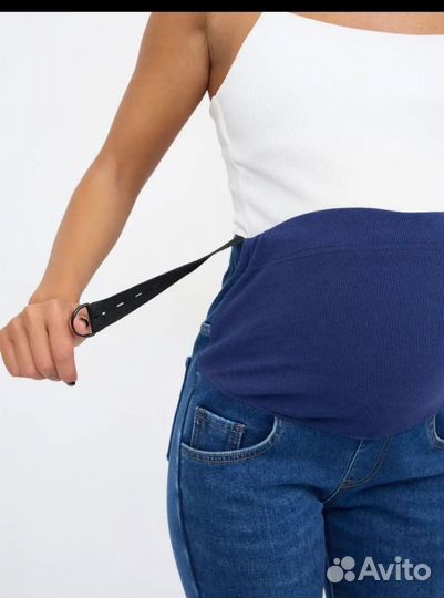 Джинсы для беременных XL утеплённые