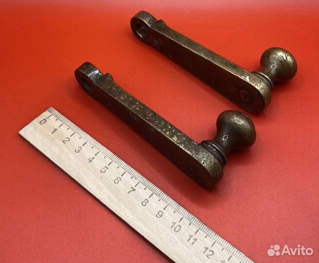 Дореволюционная фурнитура, оконные кремоны Кировъ