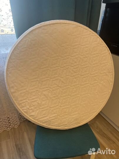 Матрас в кроватку детскую круглую