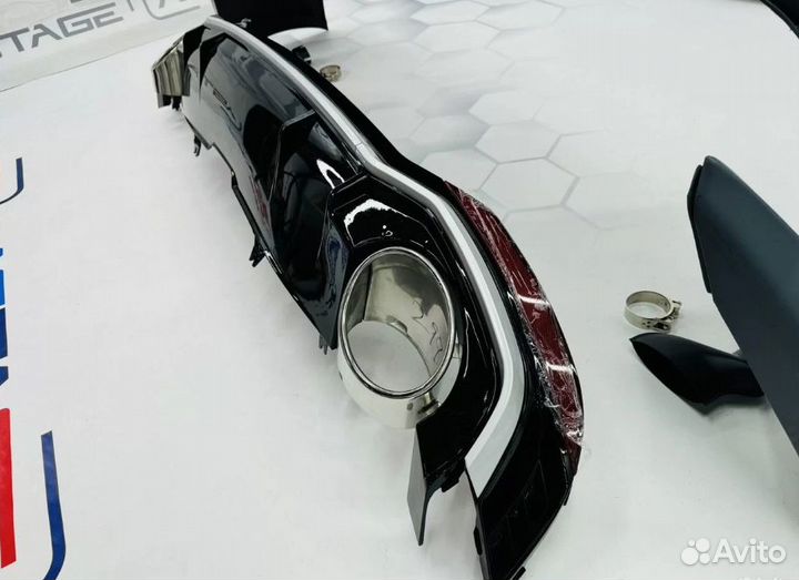 Задний бампер Audi A5 F5 B9 дорестайлинг RS стиль
