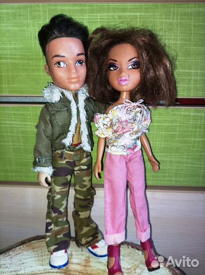 Продам куклы Братц 2 шт парень с девушкой