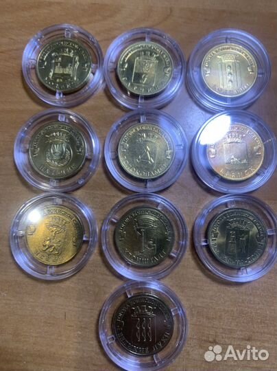 10 юбилейные серии гвс