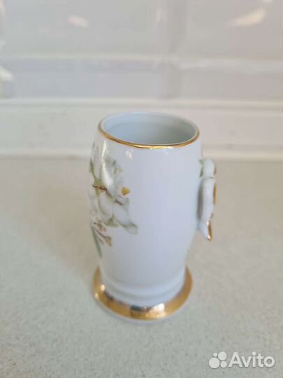 Вазочка фарфоровая под зубочистки