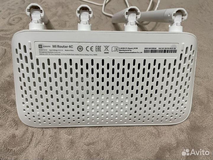 Роутер xiaomi Mi router 4C