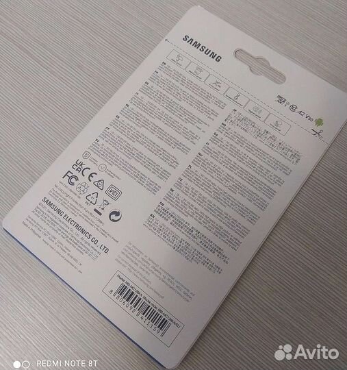 Карта памяти новая MicroSD Samsung EVO Plus 128 GB