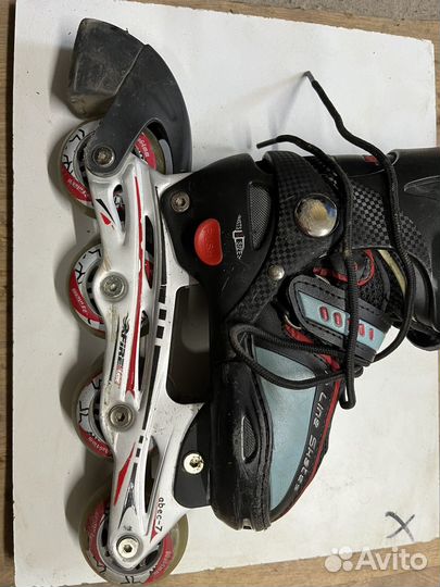 Ролики детские регулируемые 32-35 размера