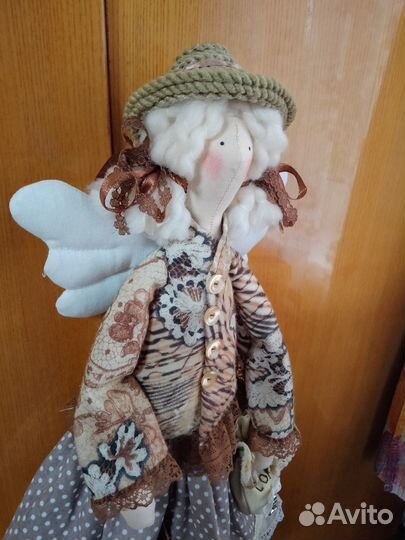 Интерьерная кукла ручной работы Тильда