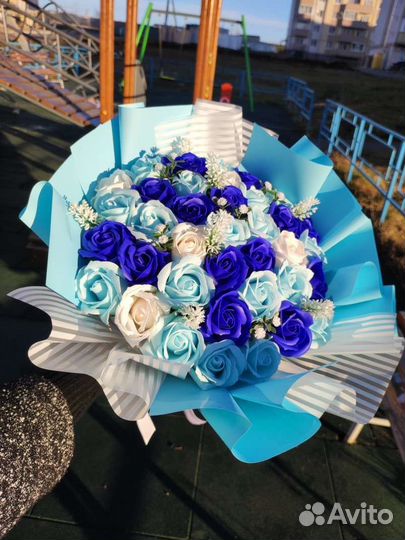 Мыльные букеты