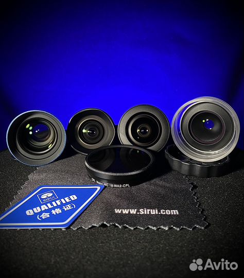 Линзы Sirui 4 + CPL