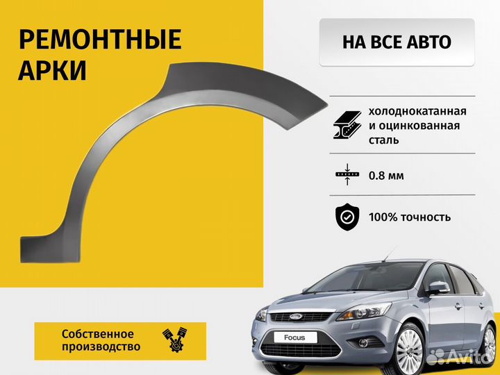 Ремонтная арка Opel Astra (H) Универсал