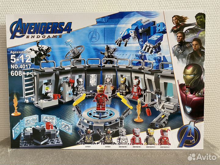 Lego лаборатория железного человека