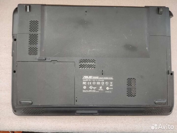 Asus K50AB – запчасти, разбор