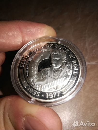 Монета Элвис Пресли (Серебро)