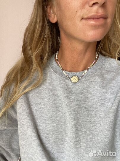 Колье бусы chanel оригинал