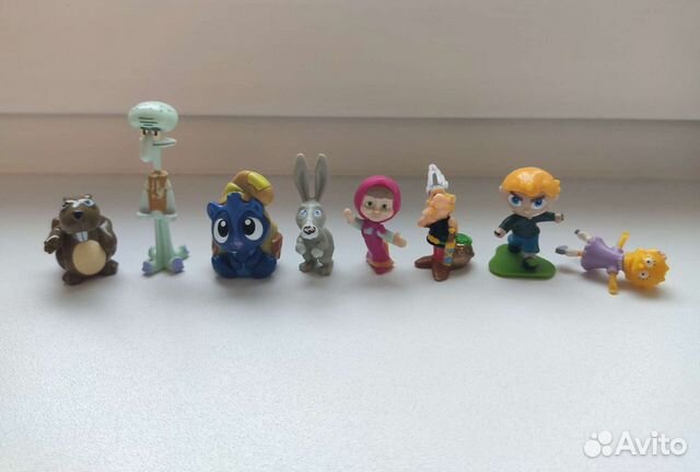 Игрушки из Киндер-сюрпризов и Nestle