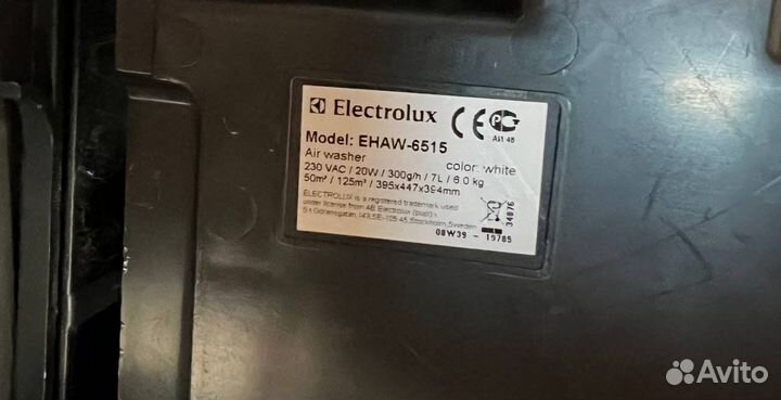 Мойка воздуха electrolux