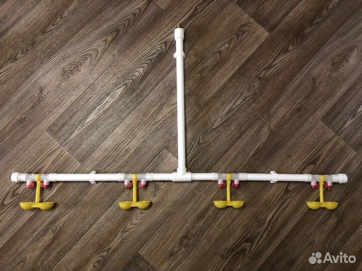 Поилка для кур (цыплят)под банку ниппельные поилки